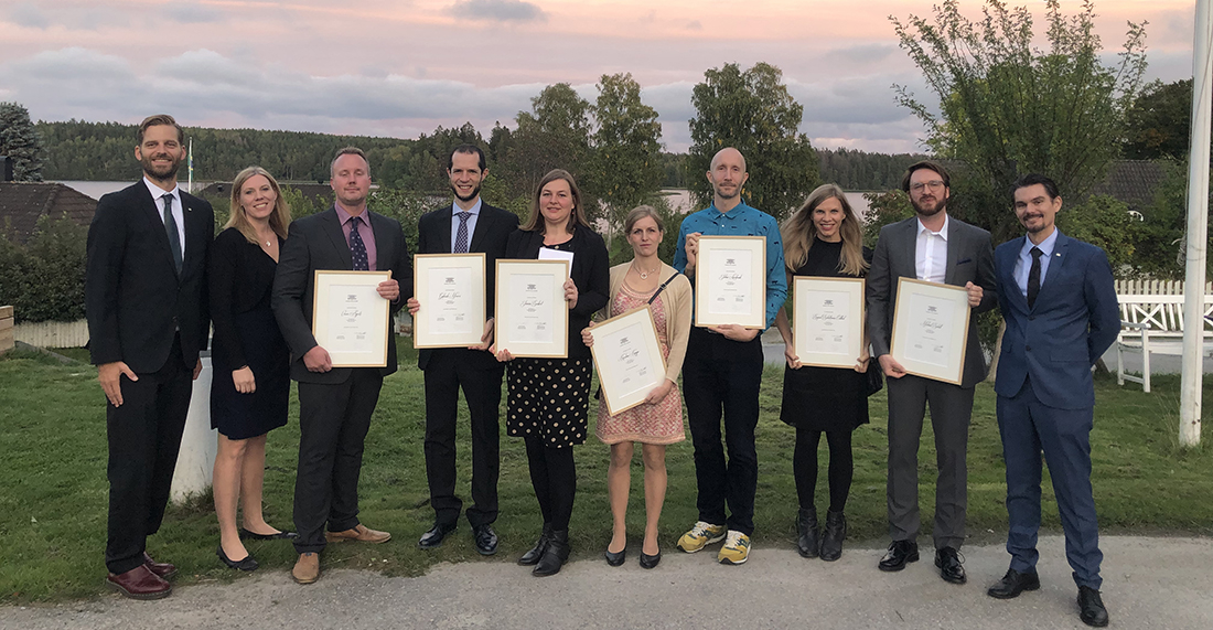 Nya ledamöter 2021. Foto: SUA