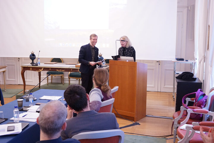 Magnus Jonsson och Ingrid Sundström Foto: Sveriges unga akademi