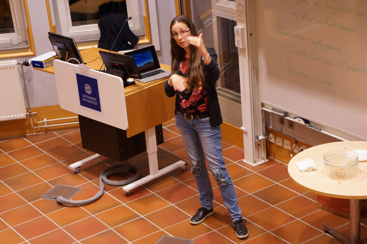 Kirsten Kraiberg Knudsen. Foto: Sveriges unga akademi