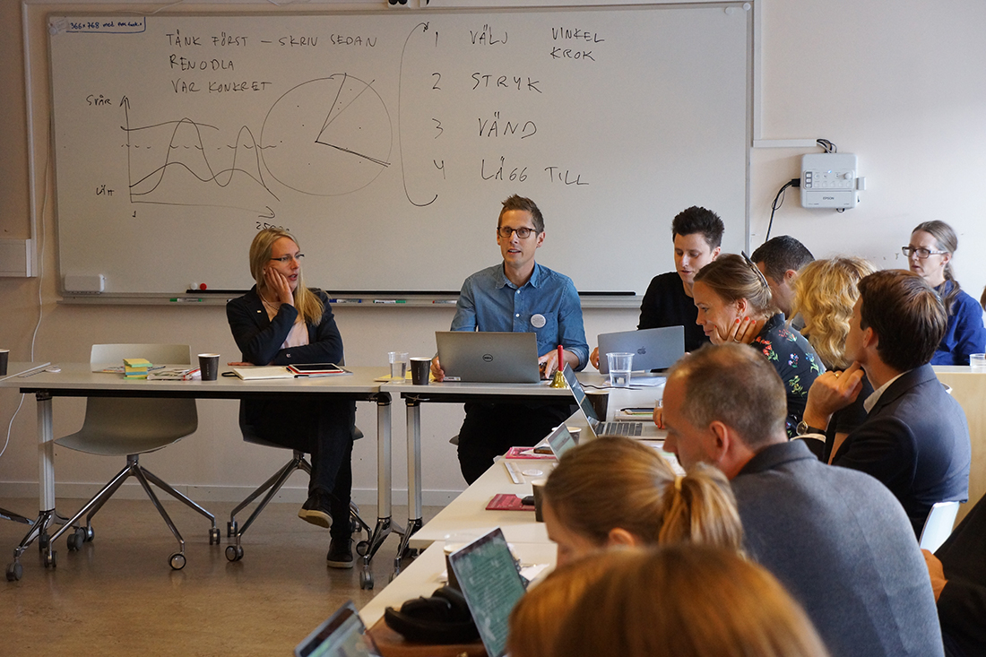 Akademimöte september 2017 Foto: Sveriges unga akademi