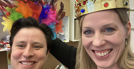 Anna Wetterbom och Sanna Koskiniemi