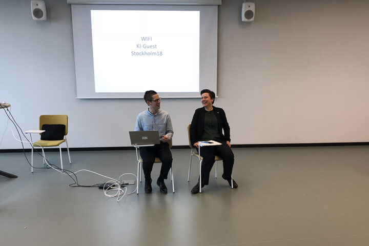 Kristian Pietras och Anna Wetterbom Foto: Sveriges unga akademi