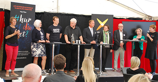 Panel Almedalen Foto: Martin Bergman/VA