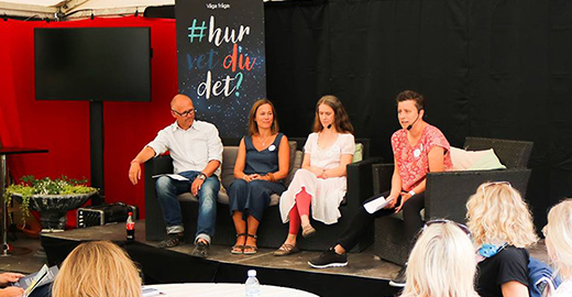 Soffpanel Foto: Unga tankar om musik