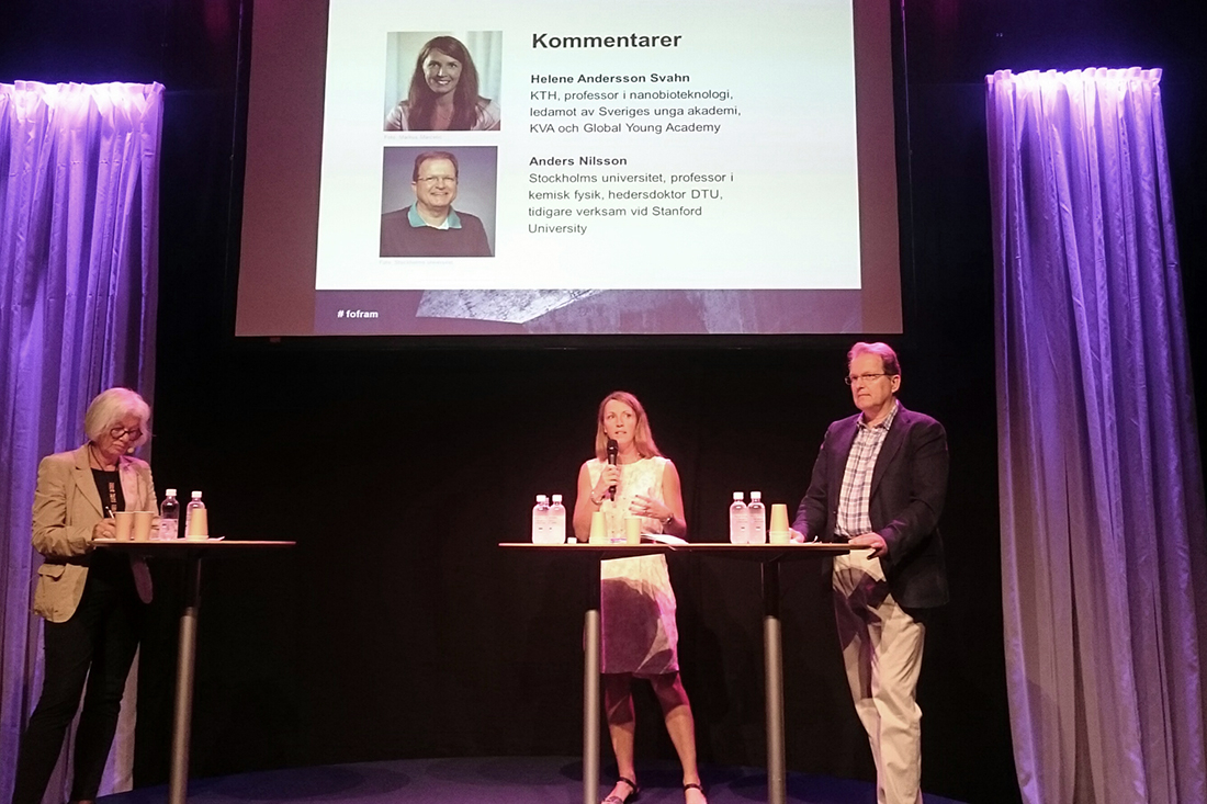 Seminarium Almedalen Forskningens framtid