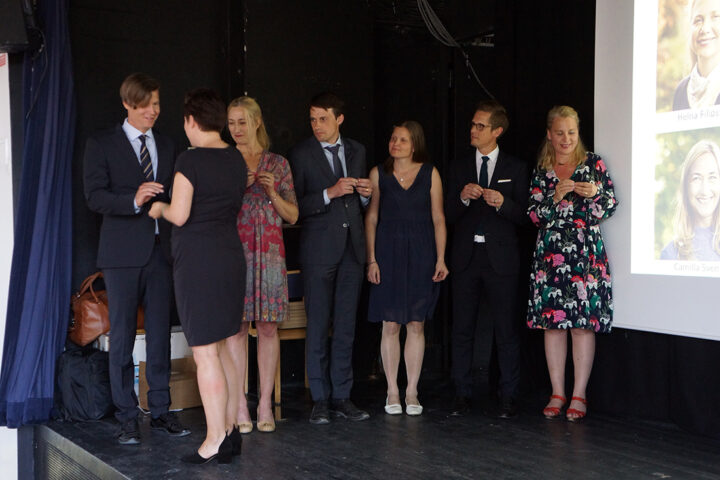 Ledamöter 2013–2018 Foto: Sveriges unga akademi