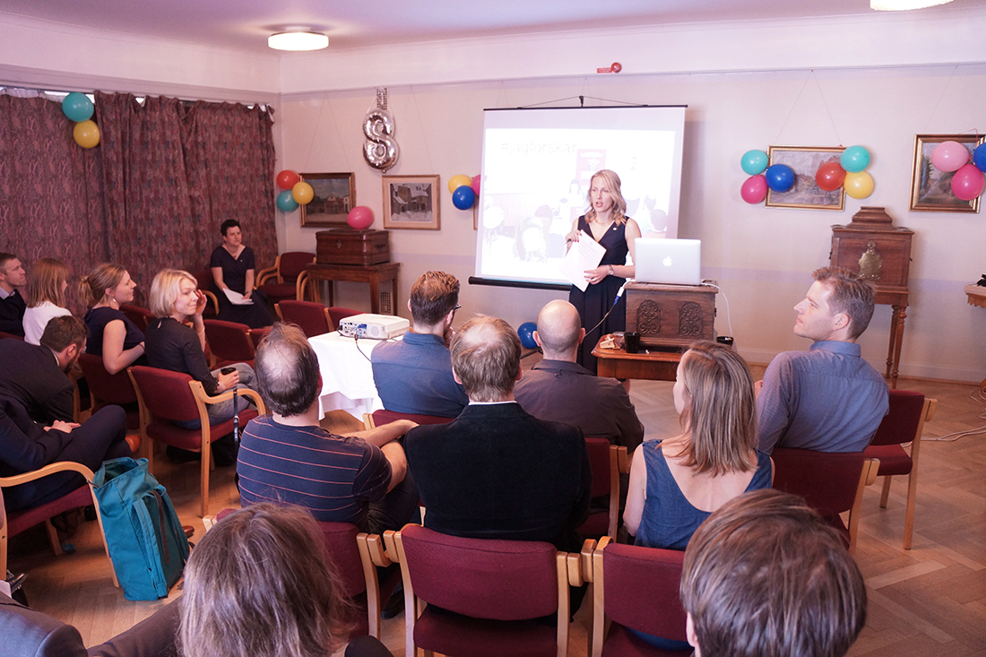 Årsdag 2019 Foto: Sveriges unga akademi