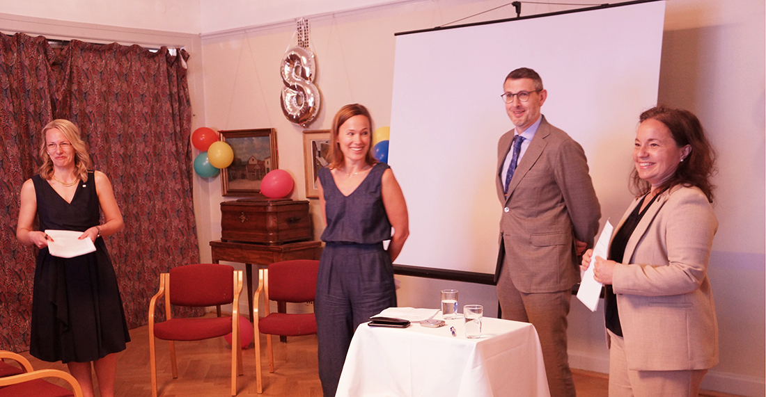 Panelsamtal Foto: Sveriges unga akademi