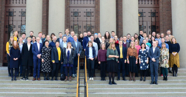 Group photo Photo: Erik Thor/Young Academy of Sweden