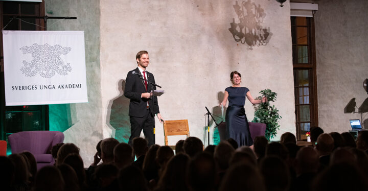 Sebastian Westenhoff och Mia Liinason. Foto: Erik Thor/SUA