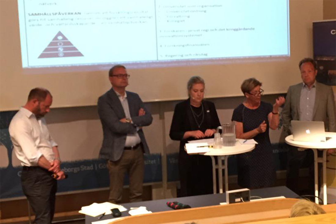 Chalmers seminarium Almedalen Universitetens roll