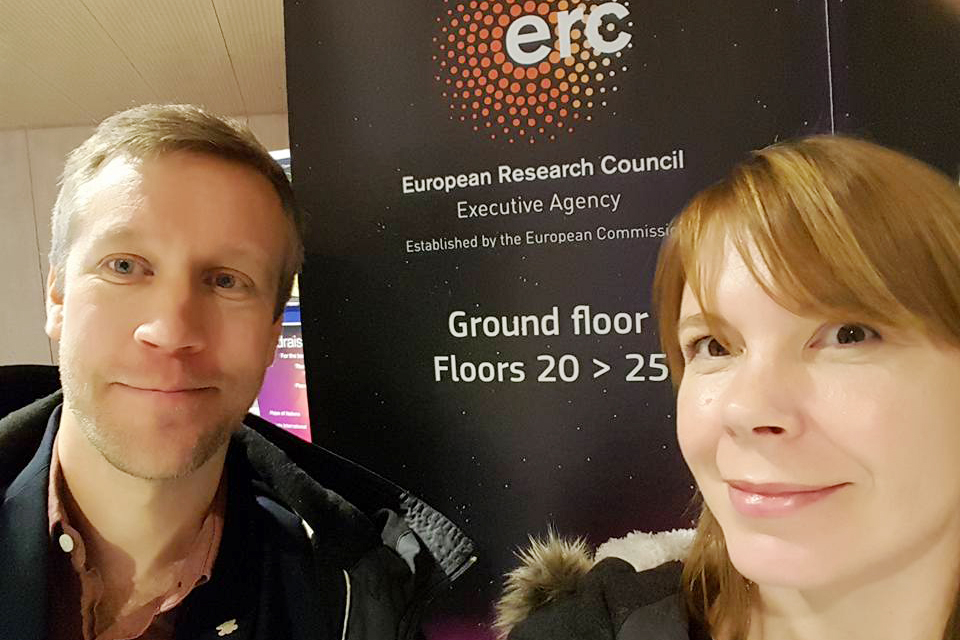 Magnus Jonsson och Steffi Burchardt