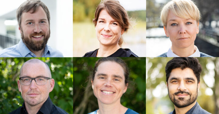 Kollage porträtt undertecknare debattartikel.