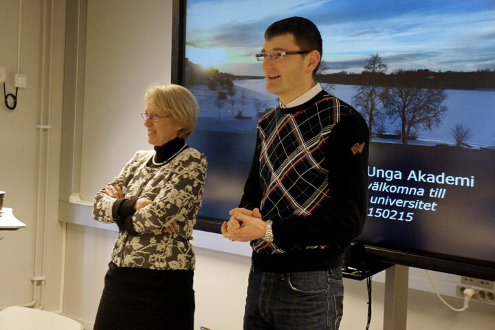 Lena Gustafsson och Martin Högbom