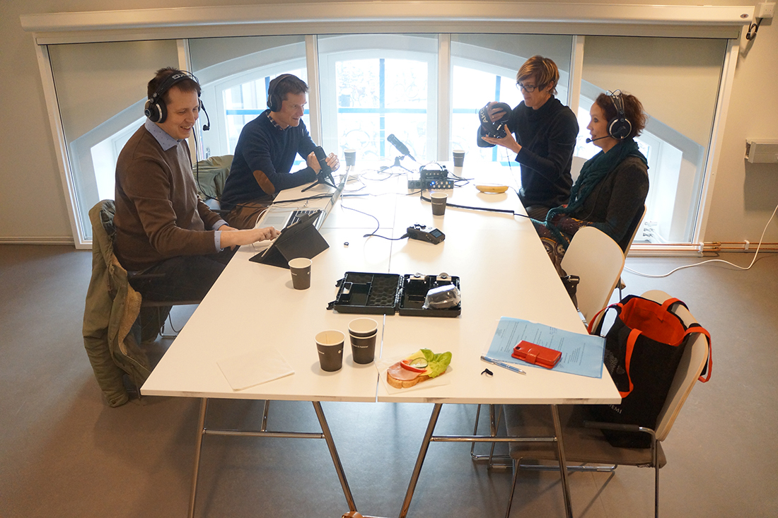 Podcastinspelning