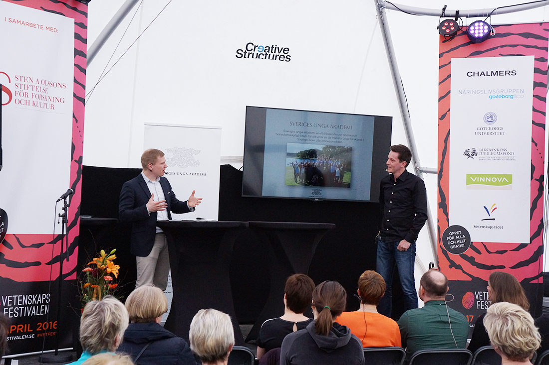 Anders Sahlman och Christian Forssén Foto: Annika Moberg
