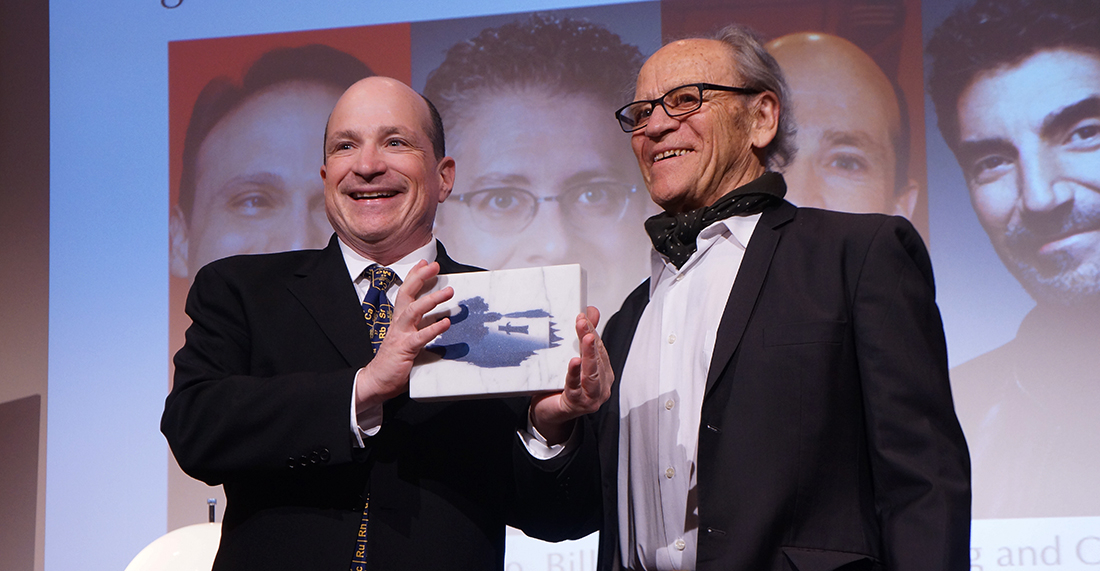David Saltzberg och Torsten Wiesel 