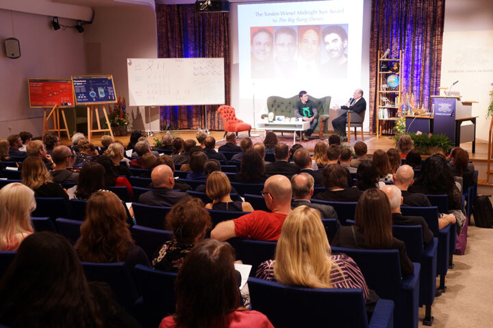 Publik under seminariet Science in Fiction