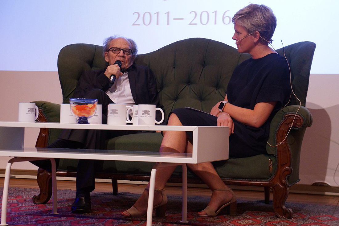 Torsten Wiesel och Anna Sjöström Douagi