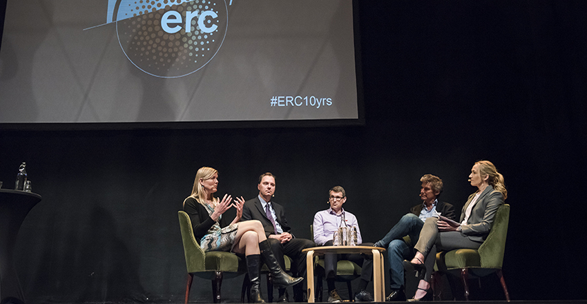 Panel chaired by Camilla Svensson Photo: Anette Andersson