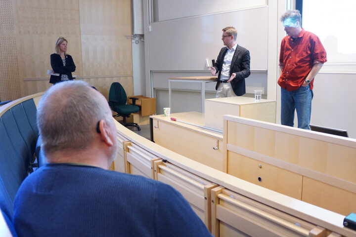 Maria Thuveson, Christer Nordlund och Olle Häggström