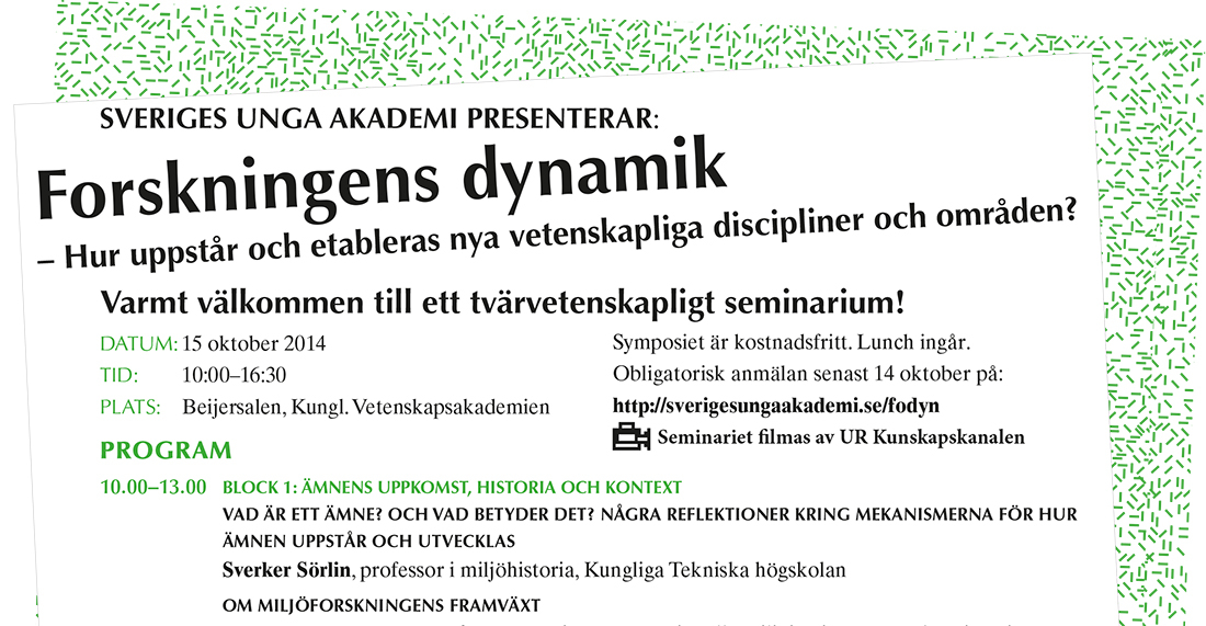 Flyer Forskningens dynamik