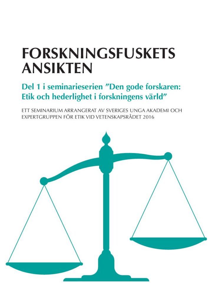 Broschyr Forskningsfuskets ansikten