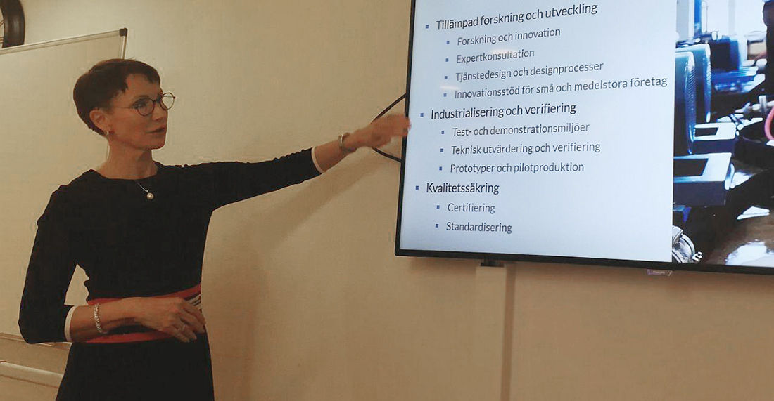 Pia Sandvik, VD för Research Institutes of Sweden (RISE)