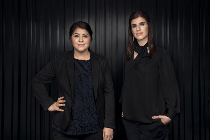 Aishe A. Sarshad och Eleni Stavrinidou Foto: Emma Burendahl