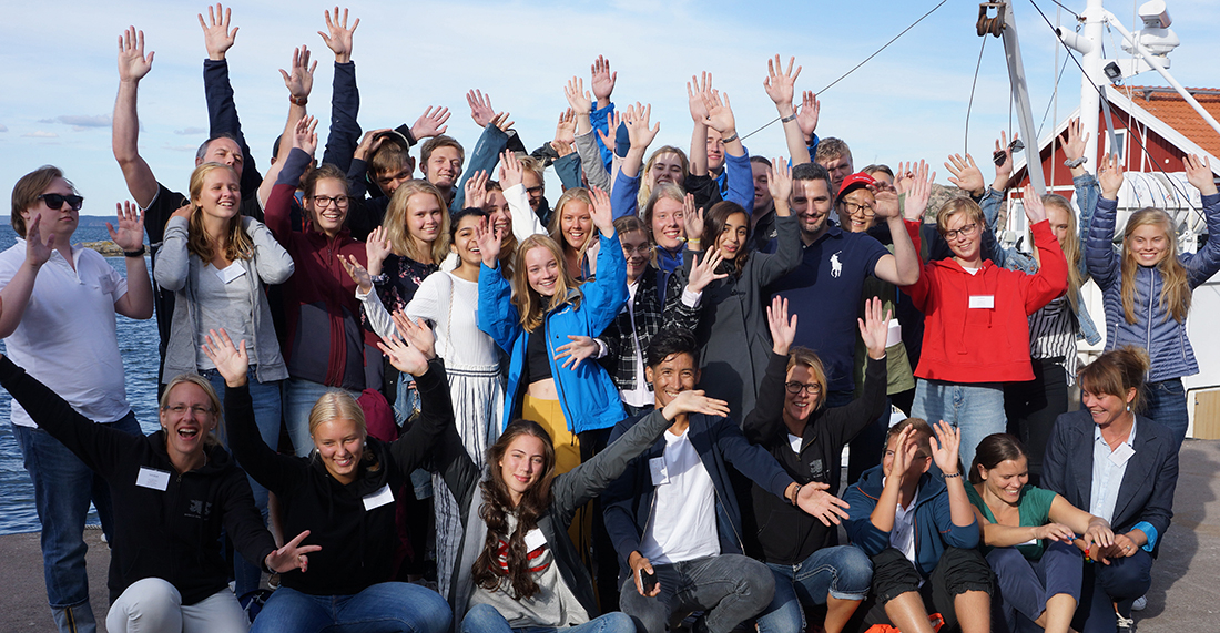 Forskarmöten 2018 gruppbild Foto: Sveriges unga akademi