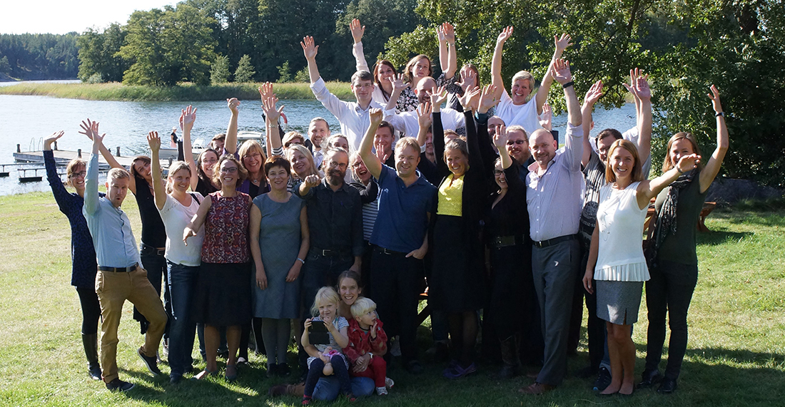 Gruppbild akademin 2015 Foto: Annika Moberg