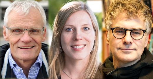 Gustav Amberg, Sanna Koskiniemi och Peter Dobers