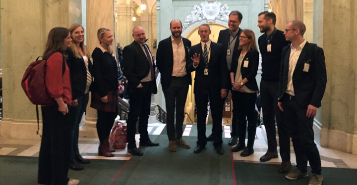 Gruppbild Foto: Ana Carla Beramendi/Sveriges unga akademi