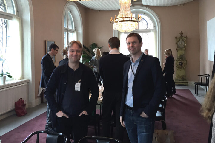Klas Markström och  Johan Büser