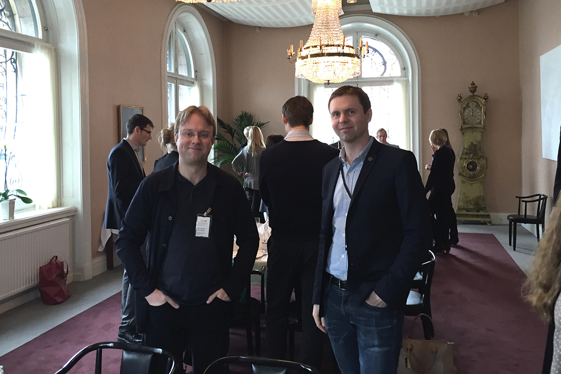 Klas Markström och  Johan Büser