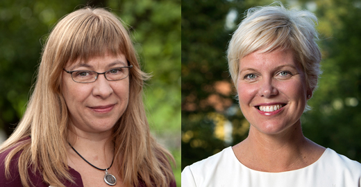 Jenny Larsson, Anna Sjöström Douagi Photo: Markus Marcetic