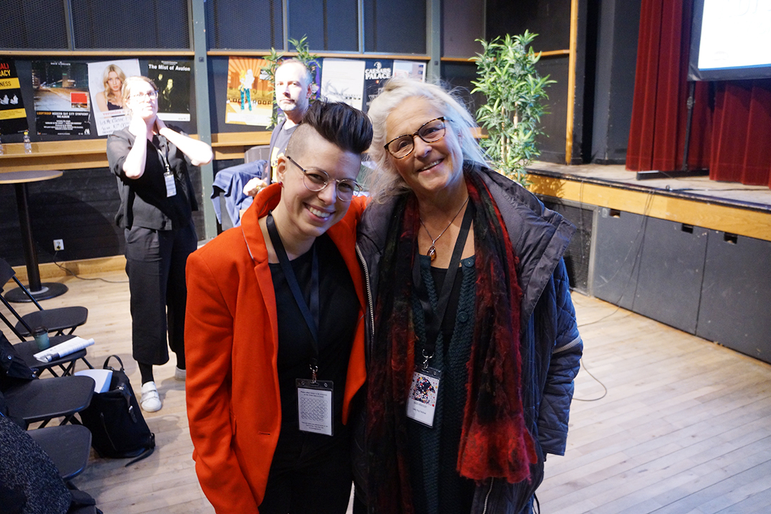 Janna Gottlieb och Aase Högfeldt. Foto: Sveriges unga akademi