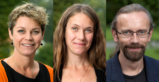 Ericka Johnson, Sara Strandberg, Henrik Zetterberg Foto: Markus Marcetic