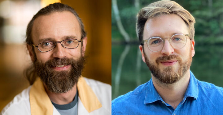 Henrik Zetterberg och Michael Schöll. 