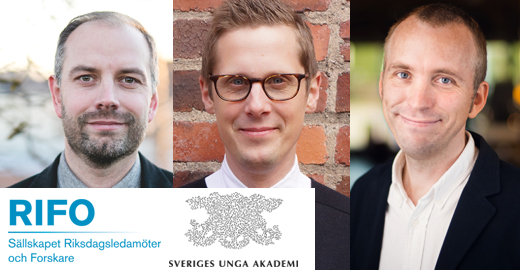 Robert Lagerström, Kristian Pietras och Gabriel Skantze