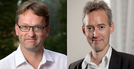 Erik Lindahl, Gustaf Arrhenius Foto: Markus Marcetic