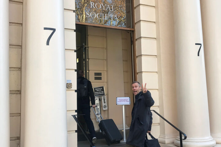 Akademimöte i London. Foto: Sveriges unga akademi