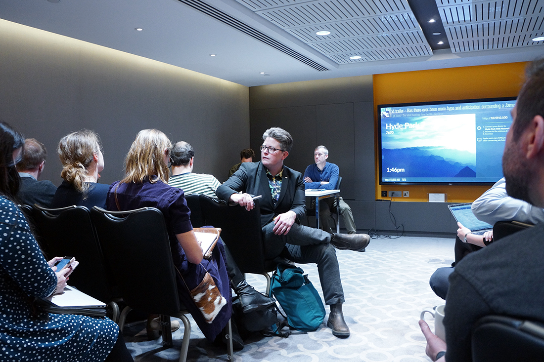 Akademimöte i London. Foto: Sveriges unga akademi