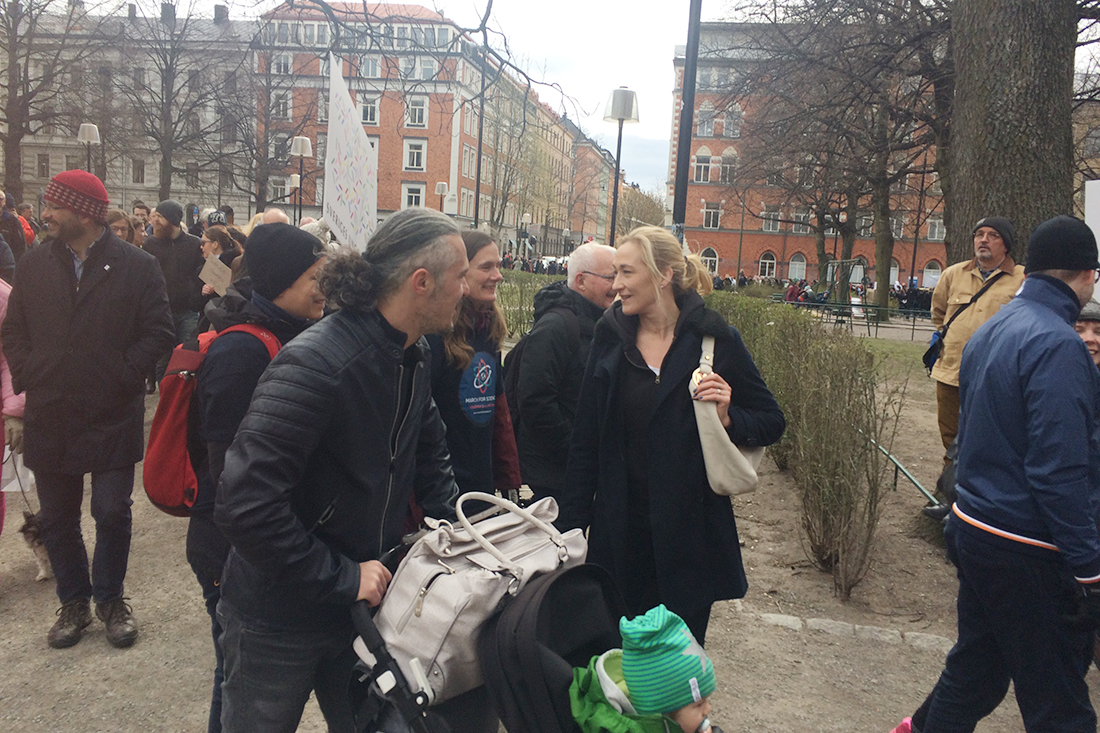 March for Science Stockholm