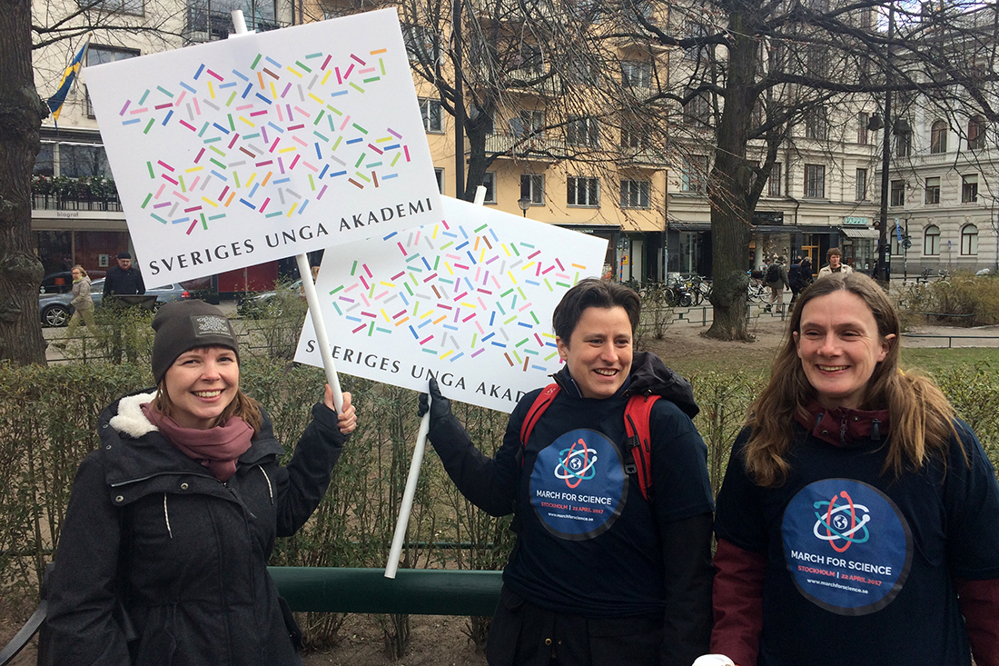 March for Science Stockholm