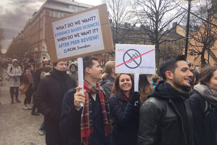 March for Science Umeå