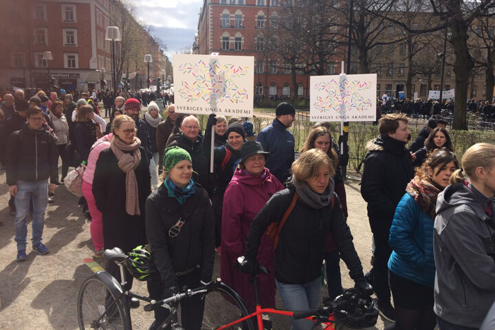March for Science Stockholm