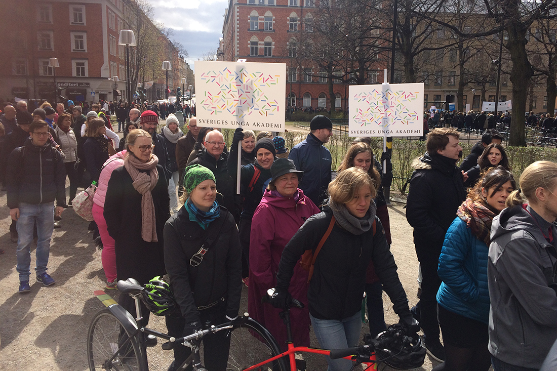 March for Science Stockholm
