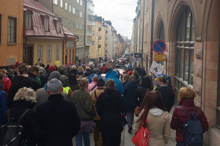 March for Science Stockholm