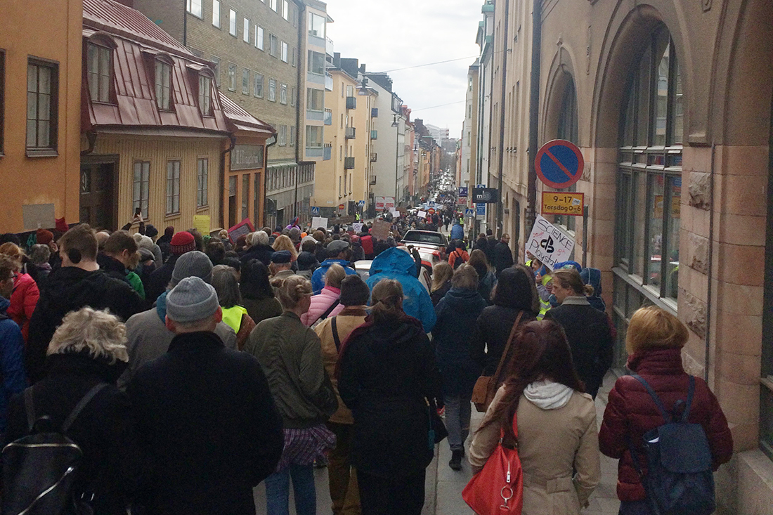 March for Science Stockholm